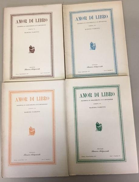 Amor di Libro - rassegna di bibliografia e di erudizione …