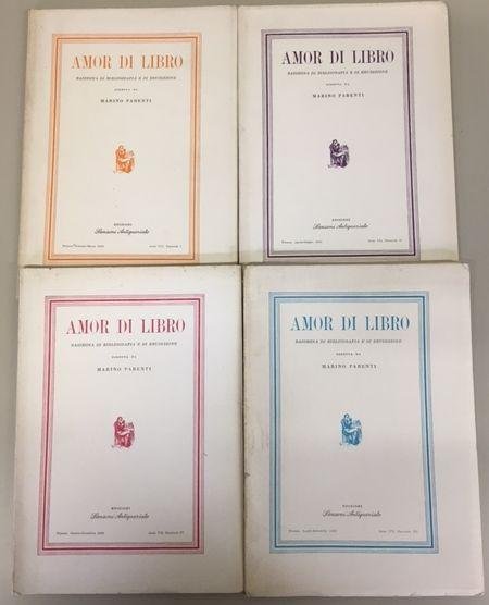 Amor di Libro - rassegna di bibliografia e di erudizione …