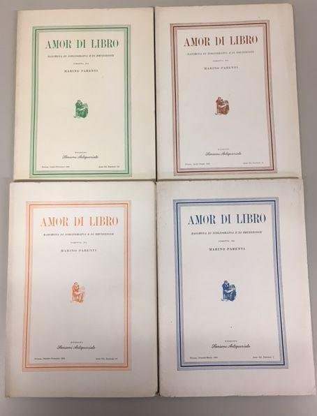 Amor di Libro - rassegna di bibliografia e di erudizione …