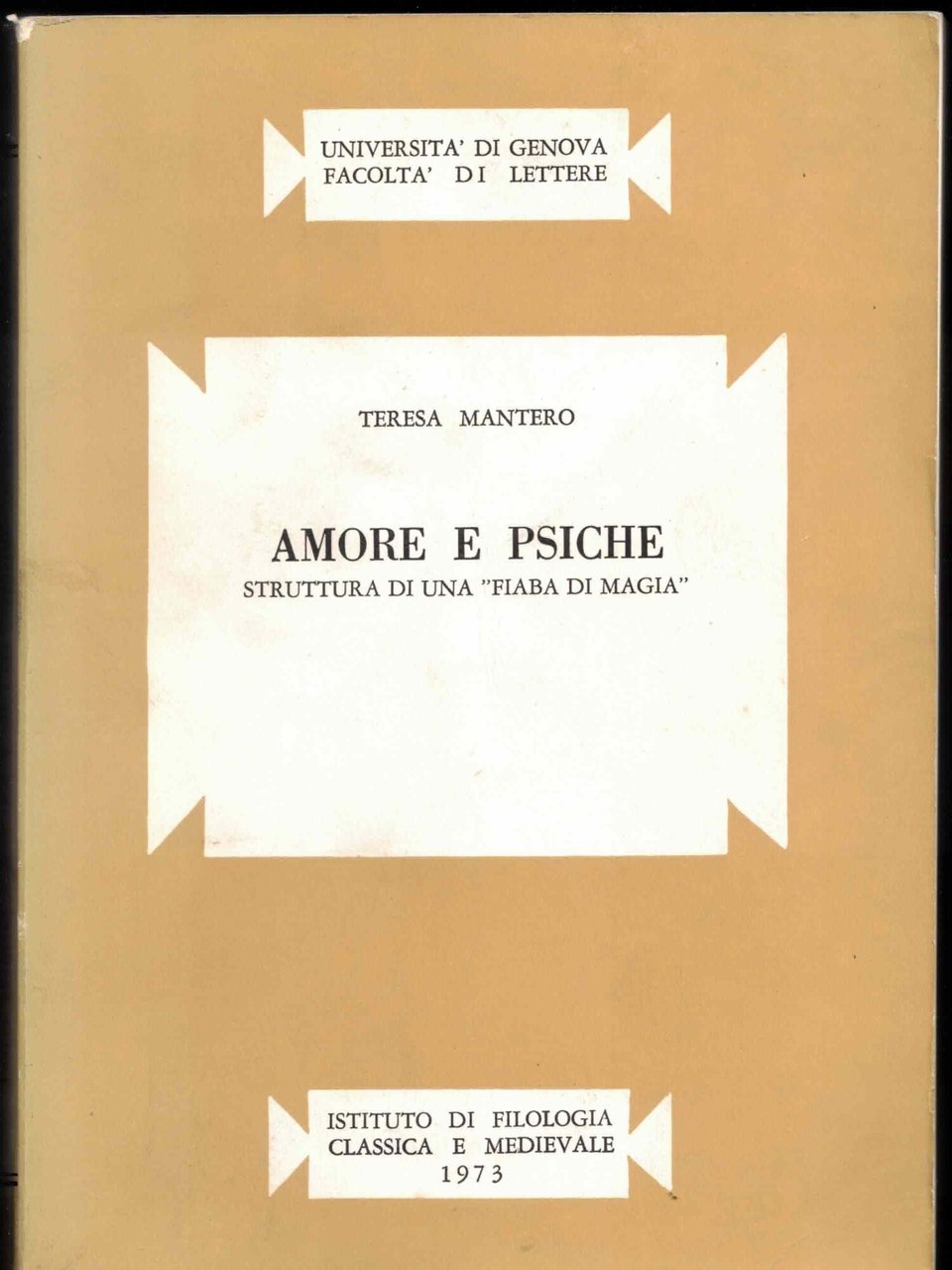 AMORE E PSICHE STRUTTURA DI UNA FIABA DI MAGIA | Immagine principale