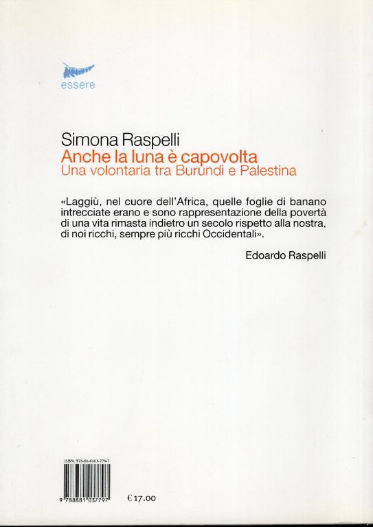 Anche la luna è capovolta : una volontaria tra Burundi …