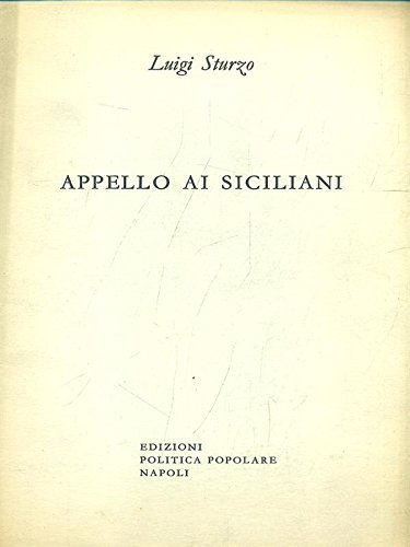 Appello ai siciliani