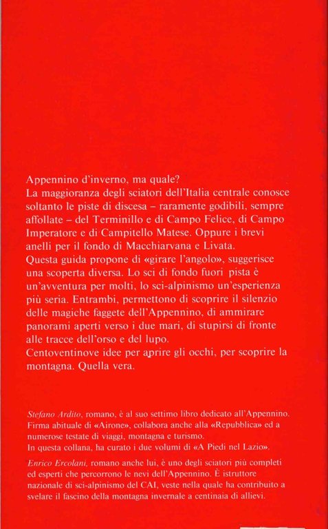 Appennino Bianco. Sci di fondo, fuori pista e sci-alpinismo dal …