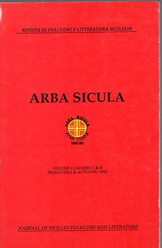 Arba Sicula Volumi 13 numiru I &amp; II - primavera …