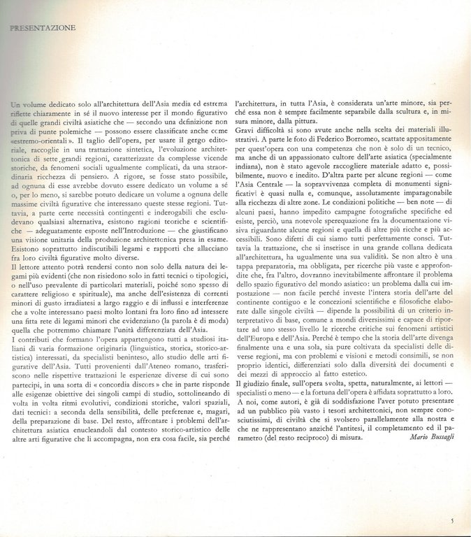 Architettura Orientale I