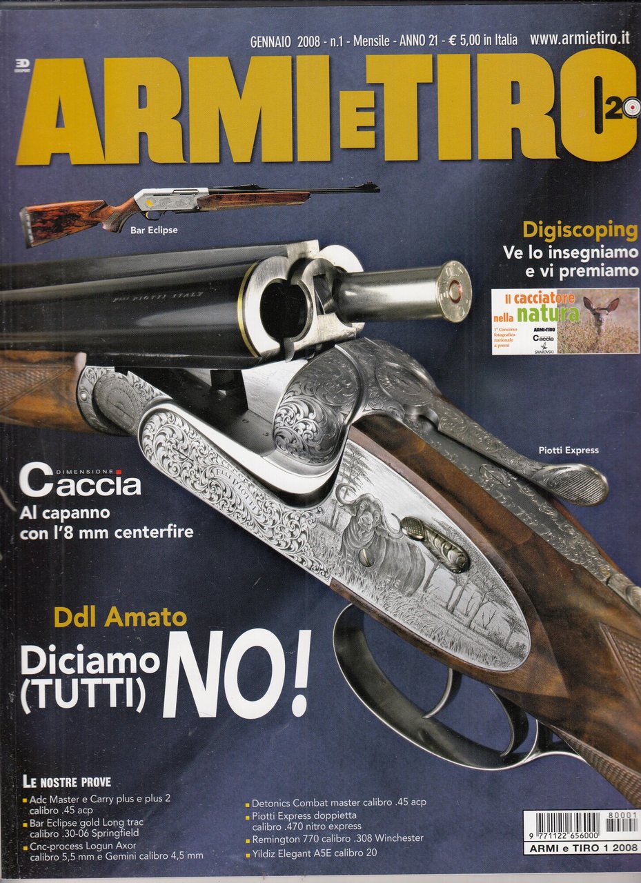 Armi e tiro. Annata completa 2008