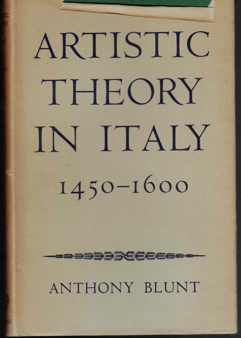 Artistic Theory in Italy 1450-1600 | Immagine principale