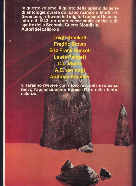 ASIMOV LE GRANDI STORIE DELLA FANTASCIENZA 1943 SIAD EDIZIONI N^ … | Immagine Gallery 2