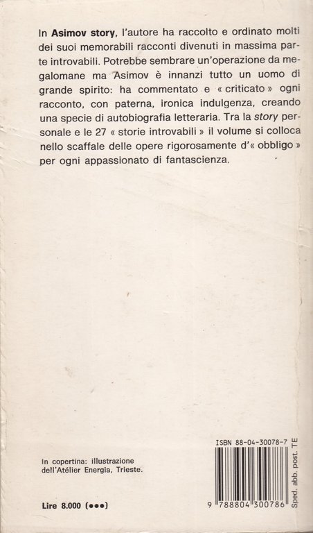 Asimov story. La storia e le storie «Introvabili» | Immagine Gallery 2