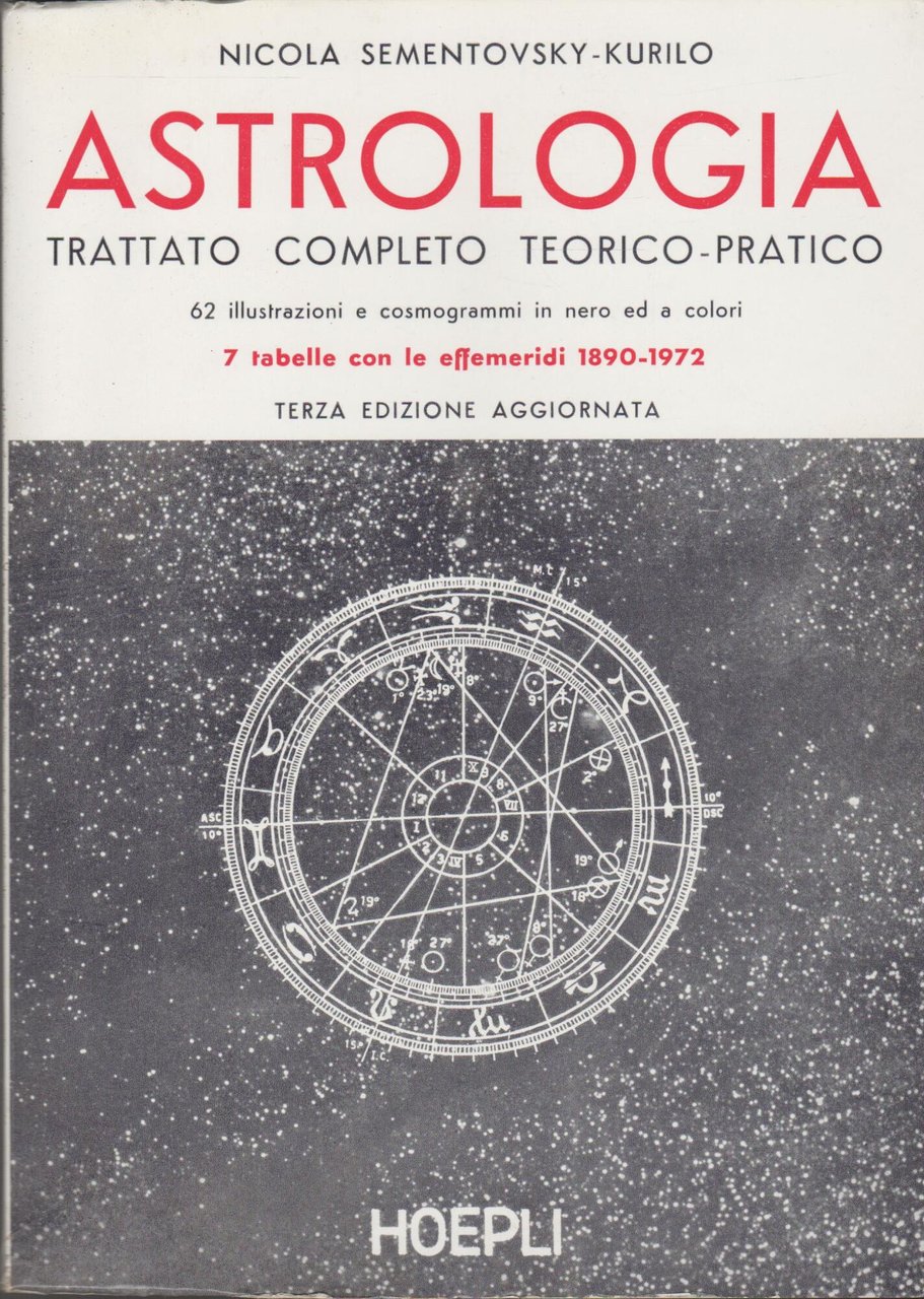 ASTROLOGIA Trattato completo teorico-pratico | Immagine principale