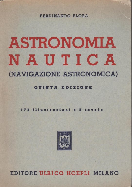 ASTRONOMIA NAUTICA QUINTA EDIZIONE