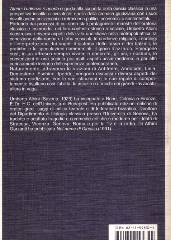 Atene: l'udienza è aperta