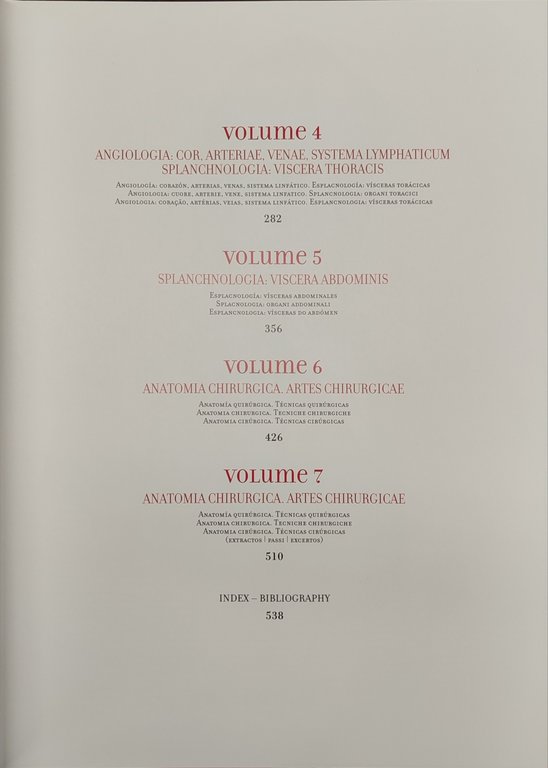 Atlas anatomy. Ediz. multilingue