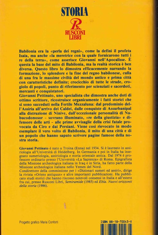 Babilonia : centro dell'universo