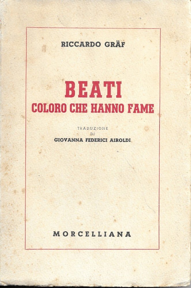 Beati coloro che hanno fame