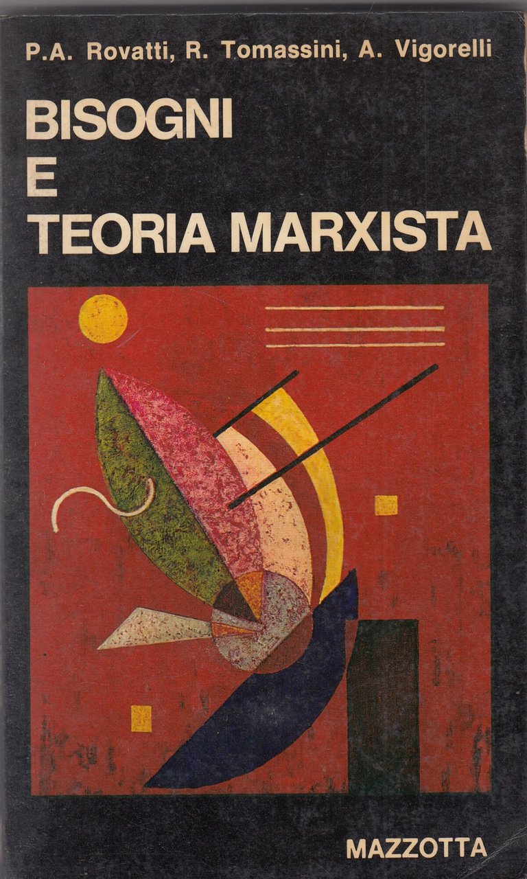 Bisogni E Teoria Marxista