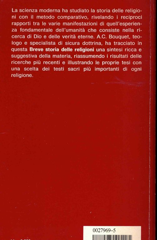 Breve storia delle religioni