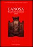 Canosa. Ricerche storiche 2003