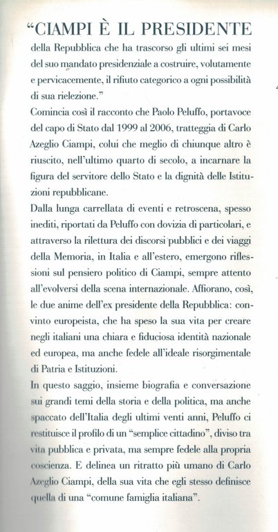 Carlo Azeglio Ciampi. L'uomo e il presidente | Immagine Gallery 2