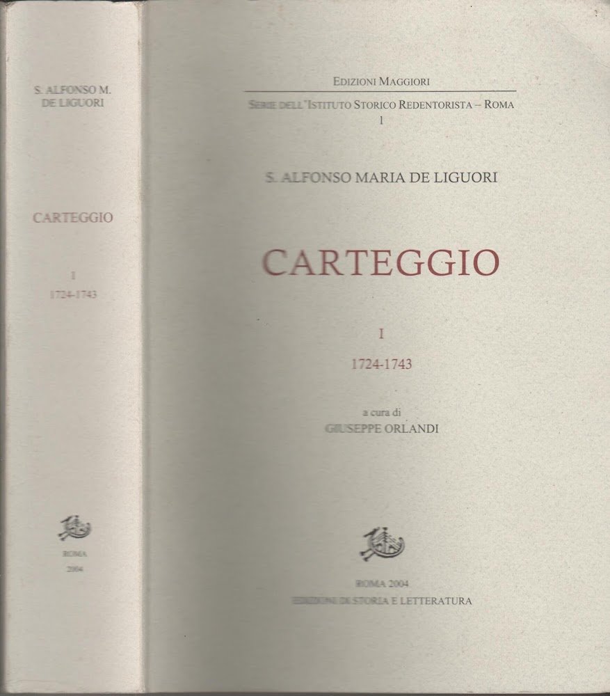 Carteggio. 1724-1743 (Vol. 1)