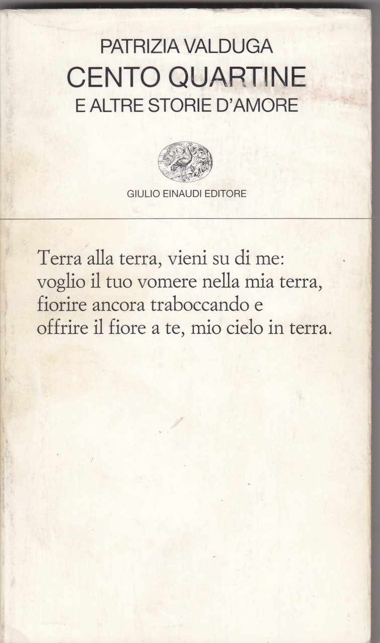 Cento quartine e altre storie d'amore | Immagine principale