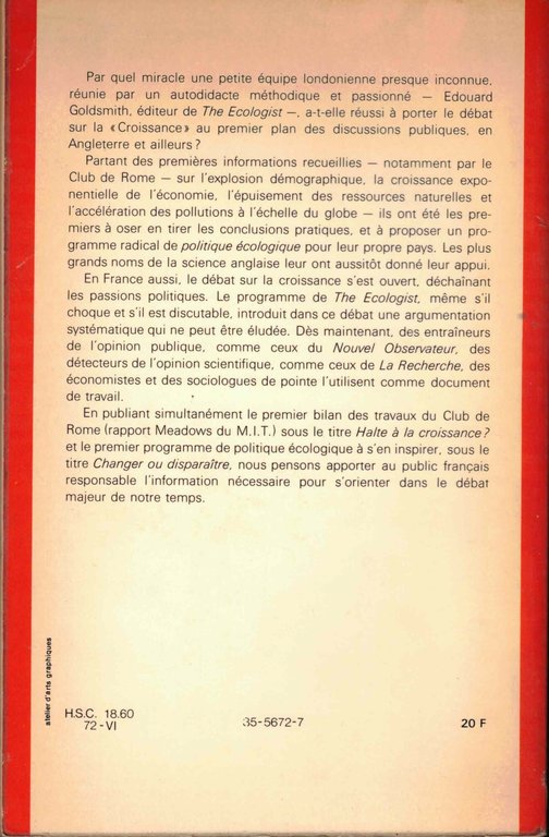 Changer ou disparaître : Plan pour la survie | Immagine Gallery 2