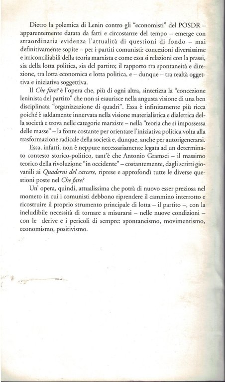 Che fare? Problemi scottanti del nostro movimento | Immagine Gallery 2