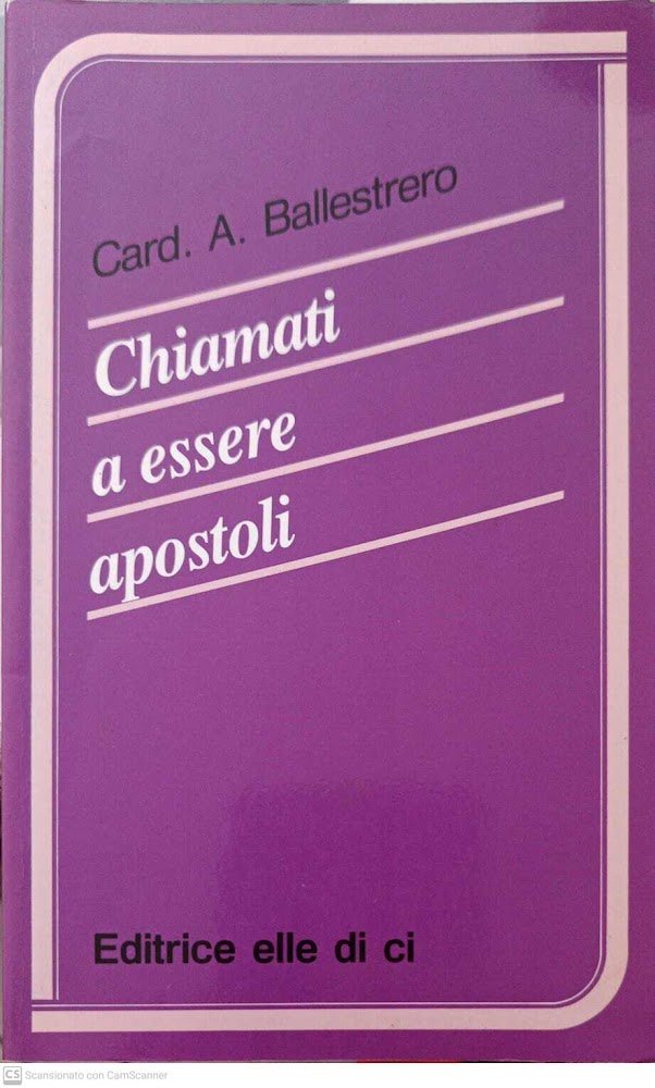 Chiamati per essere apostoli