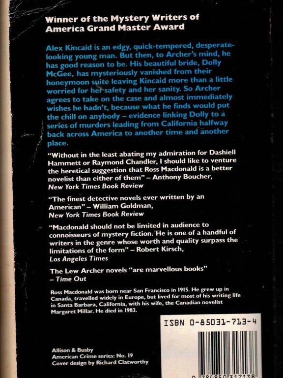 Chill: A Lew Archer Novel