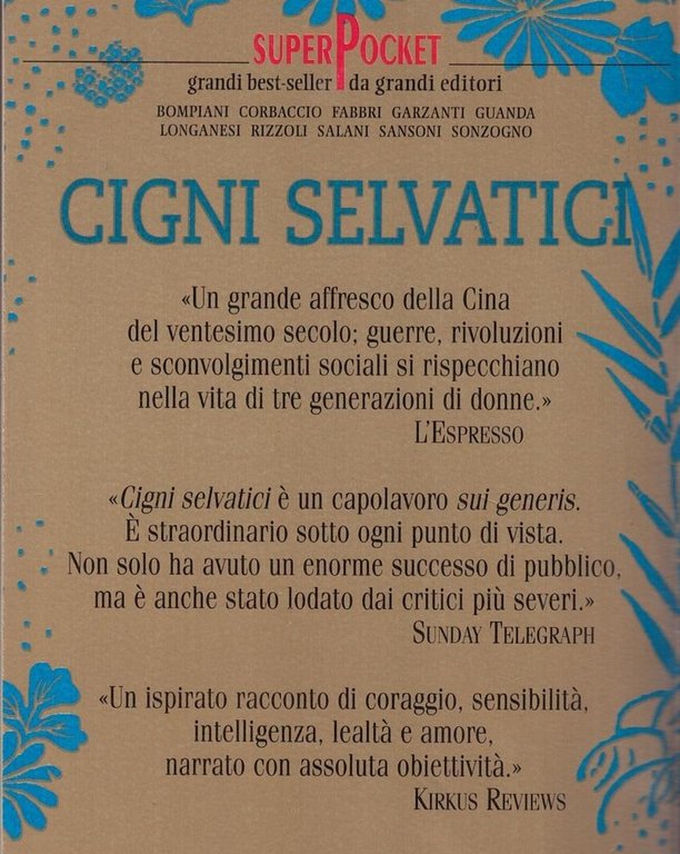 Cigni selvatici. Tre figlie della Cina