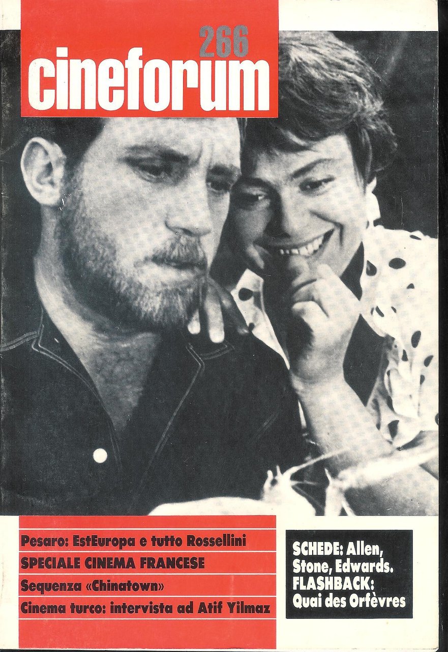 Cineforum 266 Anno XXVII - n. 8 - Agosto 1987