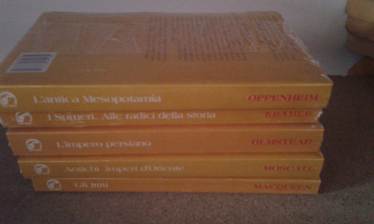 Civiltà e misteri del Vicino Oriente 5 VOLUMI