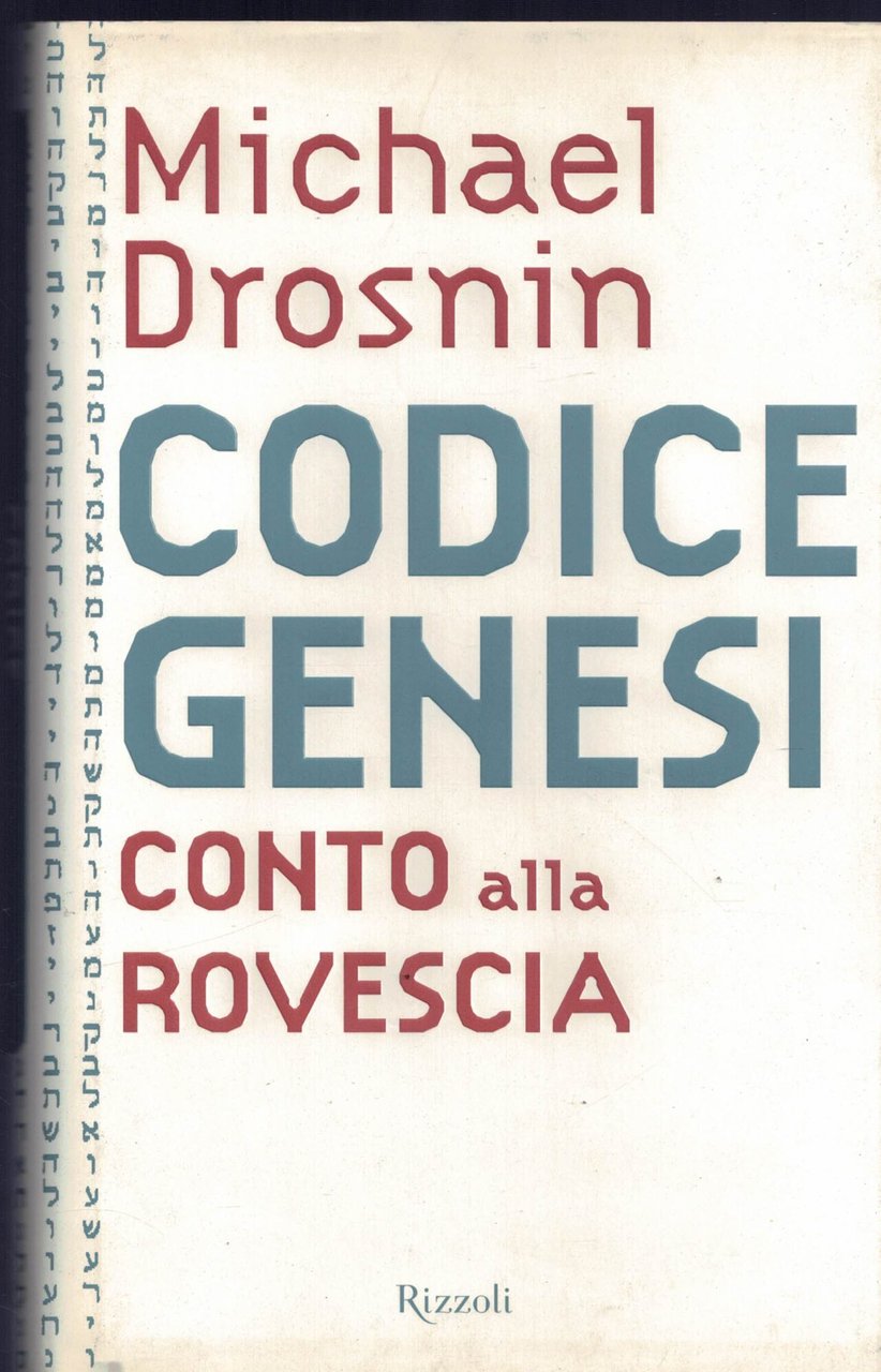 Codice Genesi. Conto alla rovescia
