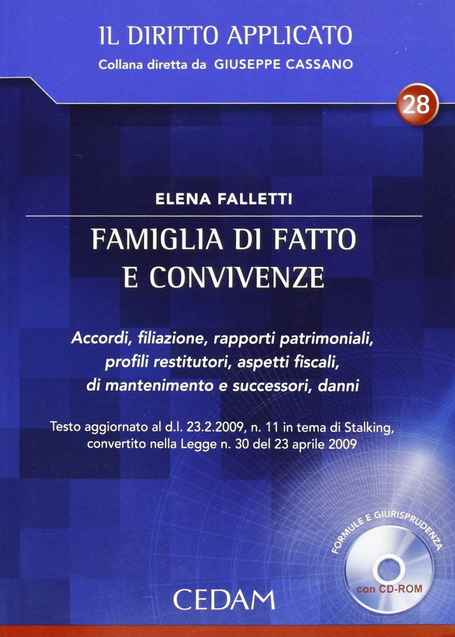 Collana " IL DIRITTO APPLICATO " - Famiglia di fatto … | Immagine principale