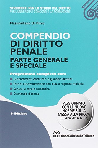 Compendio di diritto penale. Parte generale e speciale