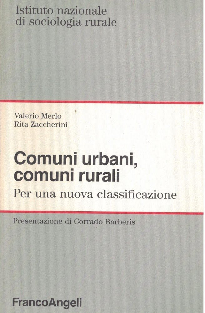 Comuni urbani, comuni rurali. Per una nuova classificazione | Immagine principale