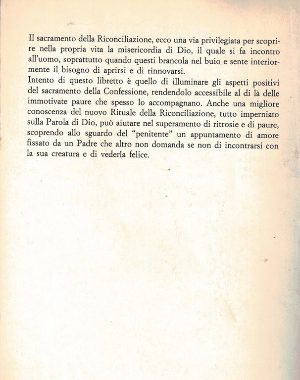Confessarsi è difficile, perché? Suggerimenti pratici