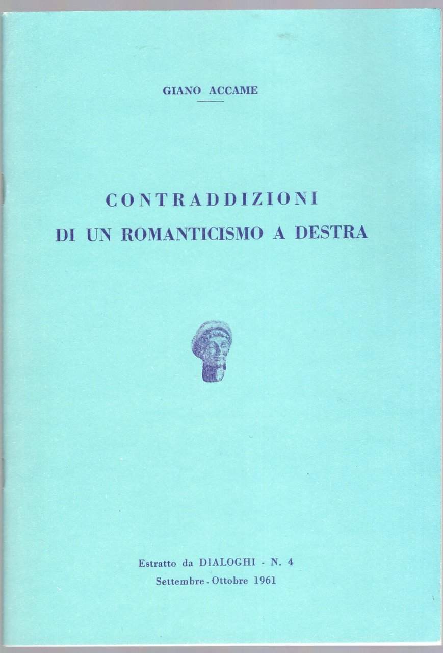 Conjtraddizioni di un Romanticismo a destra ( estratto da dialoghi …