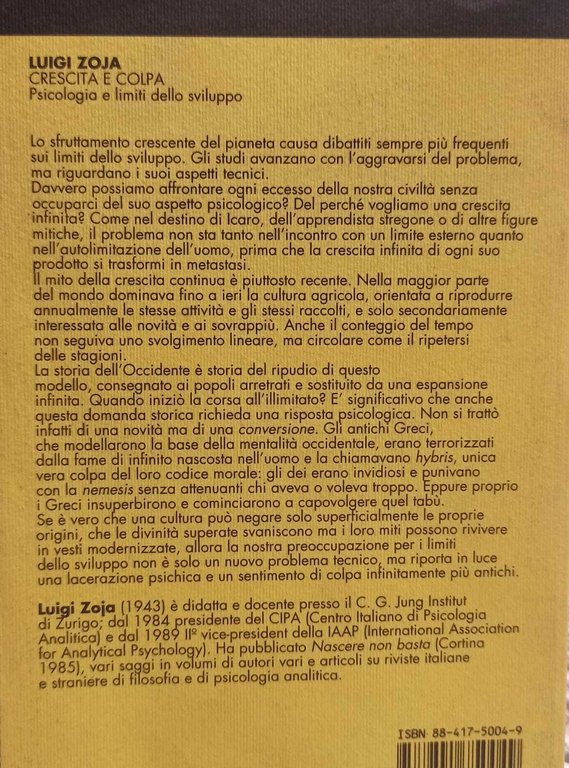 CRESCITA E COLPA . PSICOLOGIA E LIMITI DELLO SVILUPPO | Immagine Gallery 2