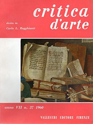 Critica d'Arte ( rivista d'arte cultura e spettacolo bimestrale ) …
