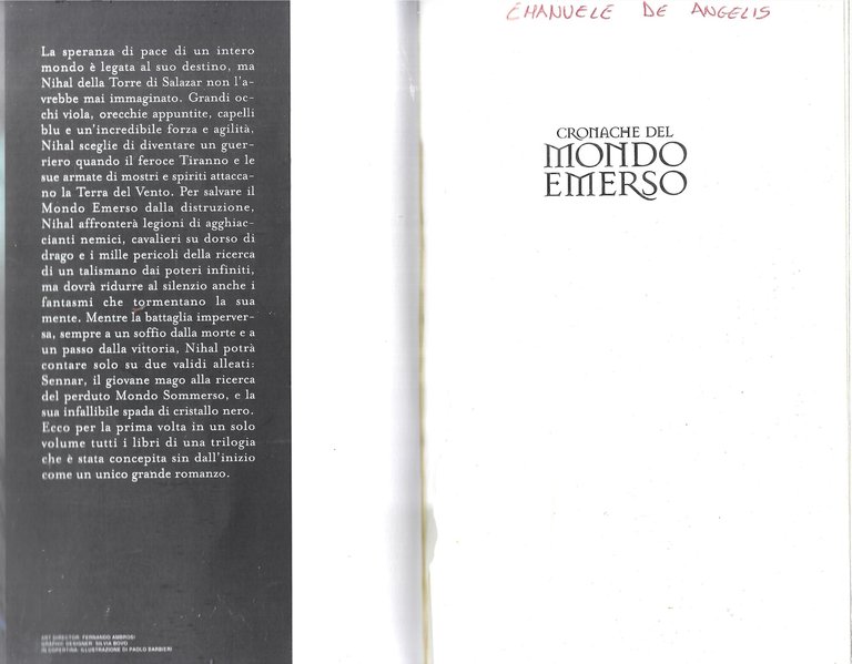 Cronache del mondo emerso - La trilogia completa -