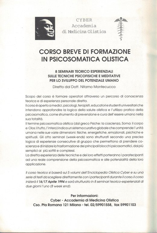 Cyber 53 le colonne della concezione olistica