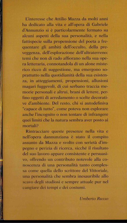 D'Annunzio e l'aldilà | Immagine Gallery 2