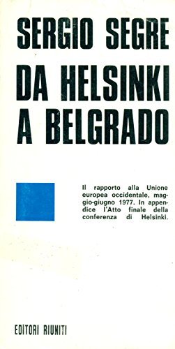 DA HELSINKI A BELGRADO