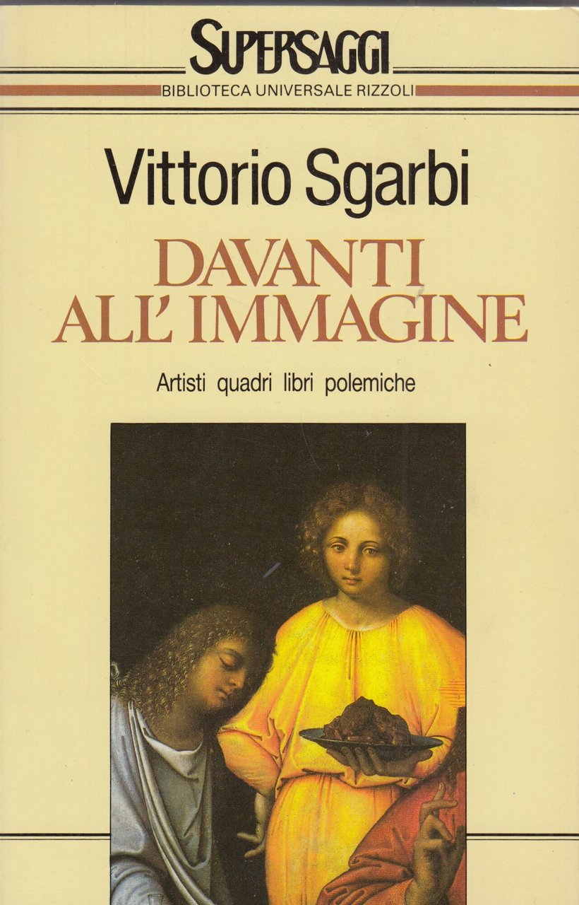 Davanti all'immagine