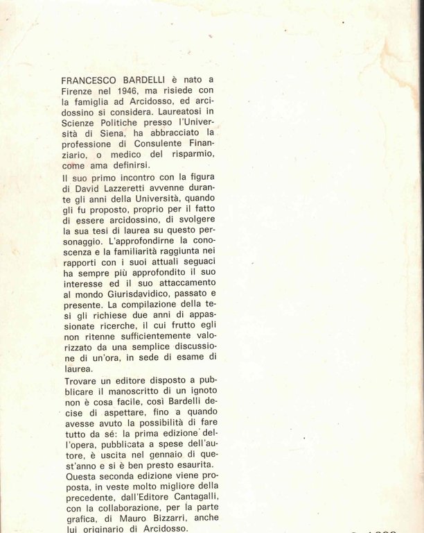 David Lazzeretti - Seconda edizione | Immagine Gallery 2