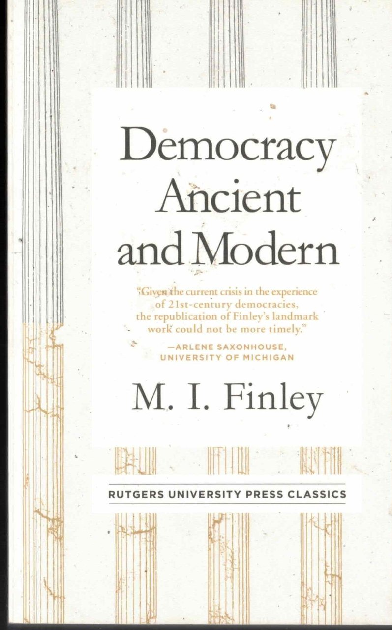 Democracy Ancient and Modern | Immagine principale