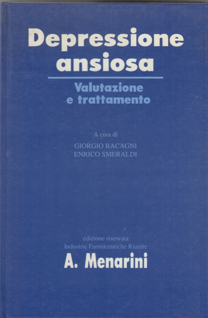 Depressione ansiosa. Valutazione e trattamento. | Immagine principale