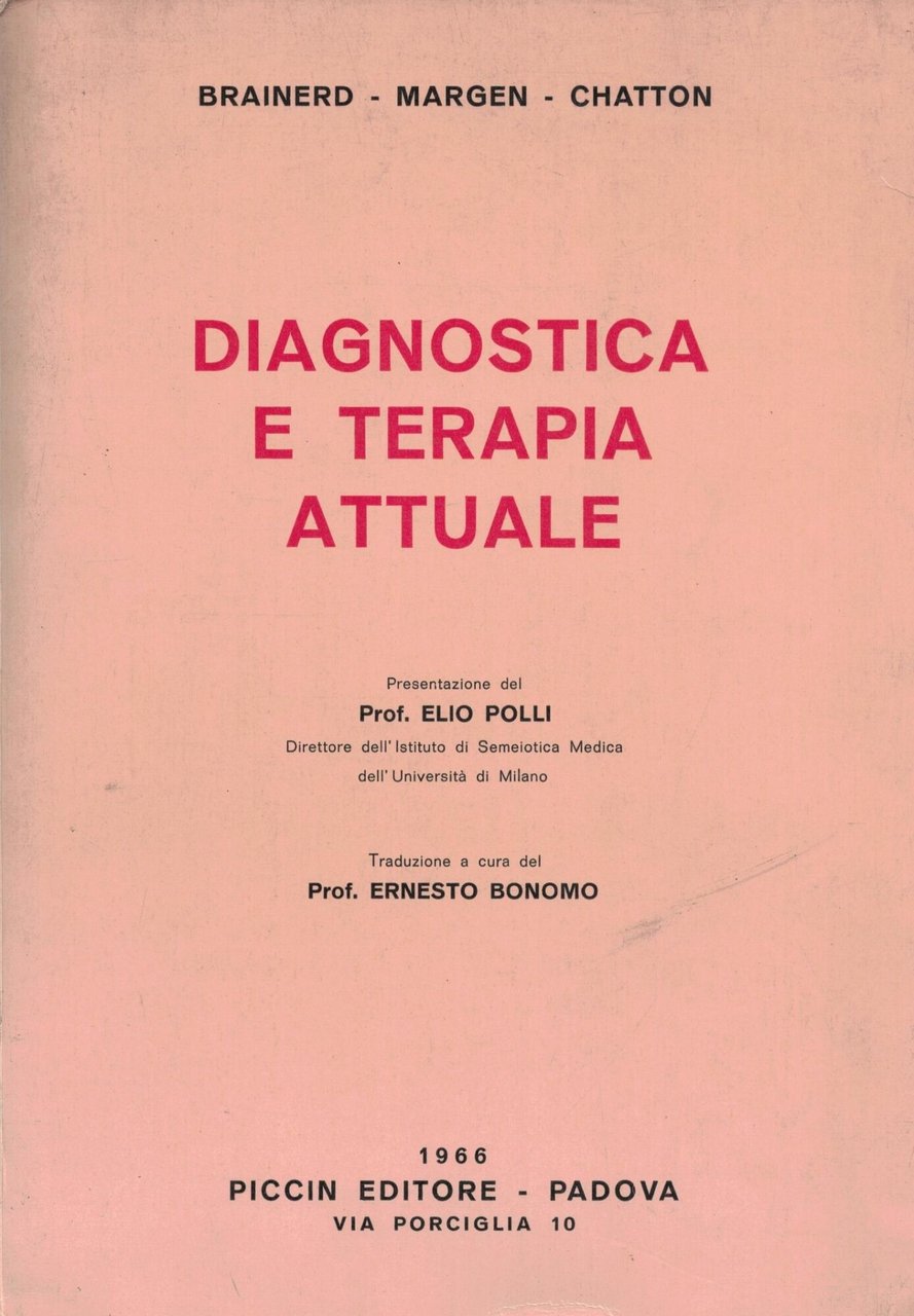 Diagnostica e terapia attuale | Immagine principale
