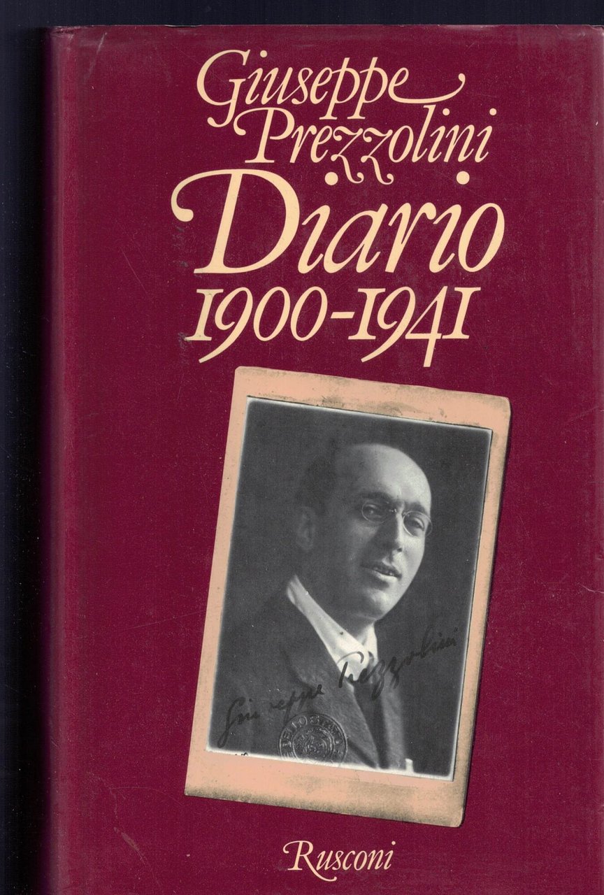 Diario 1900-1941 | Immagine principale